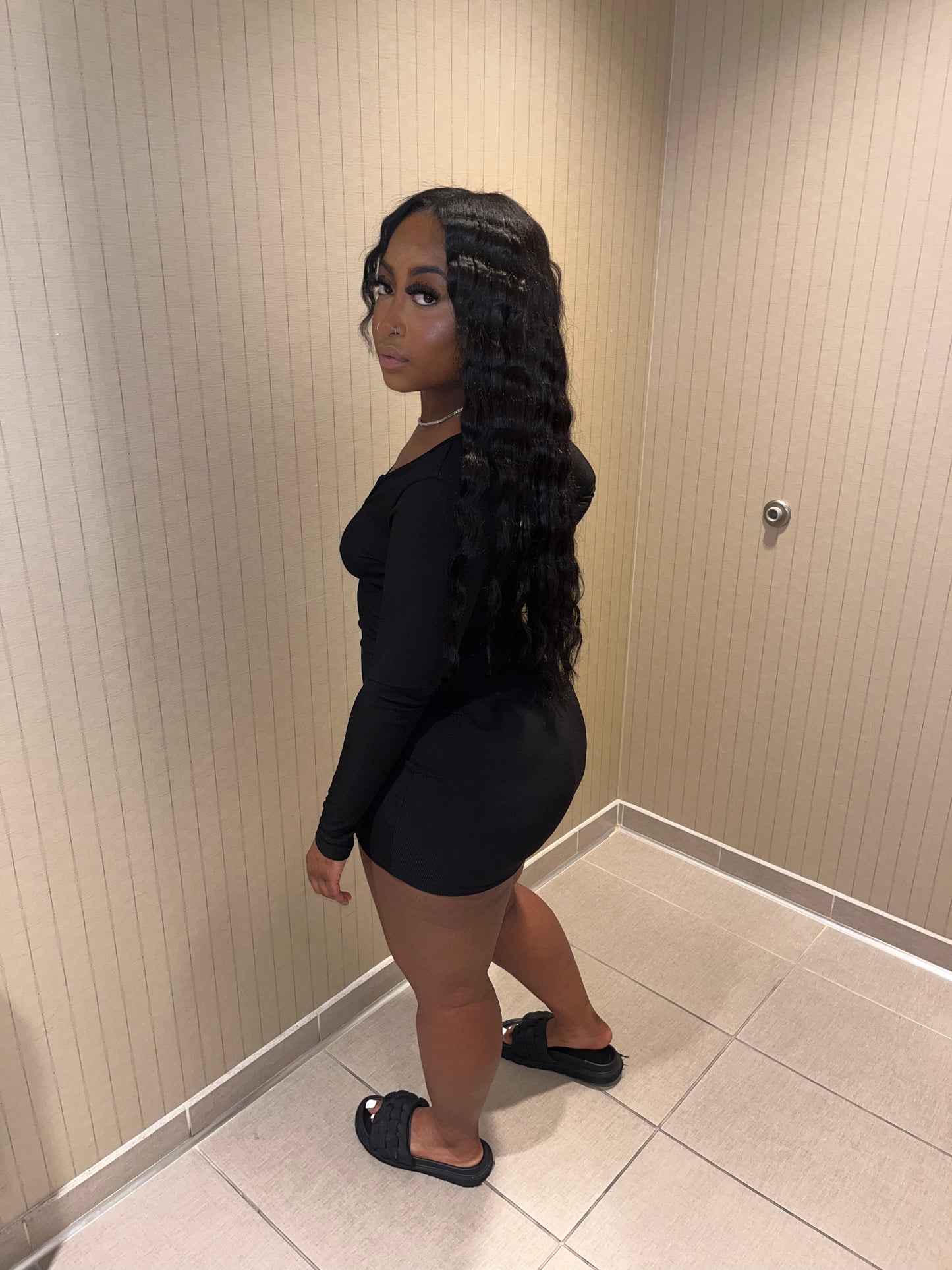 Ribbed dress