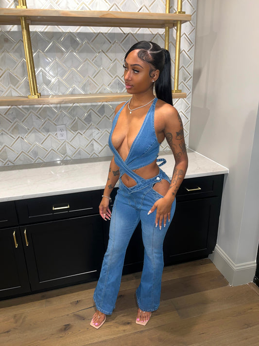 Tie me up jumpsuit